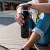 Aladdin City Loop Thermavac eCycle Paslanmaz Çelik Su Şişesi 0.60 Lt - Siyah
