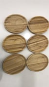 Bambu 6 Lı Çay Tabağı 