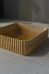 Bambu Curve Kare Büyük Kase - 1 Adet