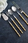 Bambu Model 5 Parça Gold Servis Seti