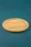 Bambu Yuvarlak Sunum & Servis Tabak - 20 Cm