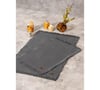 Bath Rug Set Antrasit 75x125 60x90