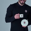 Beşiktaş Lisanslı Arma Logo 2'li Kahve Fincan Takımı