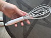 Beyaz Human Silikon Çırpıcı - 26 cm / 1 Adet