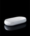 Bianco Perla Bombeli Büyük Derin Kase - 35 cm