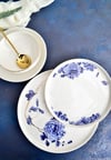 Blue Blanch Bone China 6 Kişilik 24 Parça Porselen Yemek Takımı