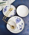 Blue Blanch Bone China 6 Kişilik 24 Parça Porselen Yemek Takımı
