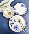 Blue Blanch Bone China 6 Kişilik 24 Parça Porselen Yemek Takımı