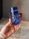 Bohemia Yaprak Renkli Kahve Yanı Cam Bardak 6 lı - 180 CC