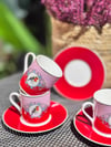 Candy 6 Kişilik Kahve Fincan Takımı - 90 ml