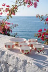 Cherry Much Collection Porselen 7 Parça Kase Seti - Pink