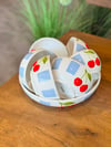 Cherry Much Collection Porselen 7 Parça Kase Seti - Blue