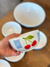 Cherry Much Collection Porselen 7 Parça Kase Seti - Blue