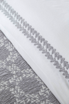 Çift Kişilik Timeless Yatak Örtüsü Nevresim Set Crown Gray