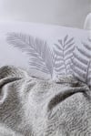 Çift Kişilik Timeless Yatak Örtüsü Nevresim Set Foglia Gray