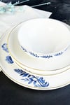 Clodia Blue 6 Kişilik 24 Parça Porselen Yemek Takımı