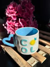 Cool Blue Mug Kupa Bardak - 360 ml / 1 Adet