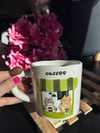 Couple Cat - Coffee Shop Collection Mug Kupa Bardak - 420 ml / 1 Adet