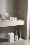 Creta 9 Parça Premium Banyo Seti - Gümüş