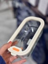 Dikdörtgen Cam Kahvaltılık Kase 560 ML - 1 Adet 