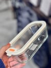 Dikdörtgen Cam Kahvaltılık Kase 560 ML - 1 Adet 