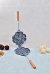 Döküm Granit Waffle Tava