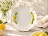 Festa Limon Yuvarlak Porselen Sunum Tabak - Hand Made