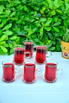 Giancarlo Cam Çay Bardağı 6 Lı