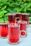 Giancarlo Cam Çay Bardağı 6 Lı