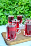 Glanna Cam Çay Bardağı 6 Lı
