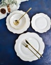 Gold King Bone China 6 Kişilik 24 Parça Porselen Yemek Takımı