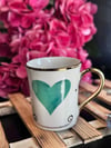 Green Lucille Collection Mug Kupa Bardak - 175 ml / 1 Adet