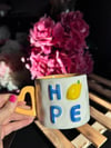 Heart Collection Orange Mug Kupa Bardak - 360 ml / 1 Adet