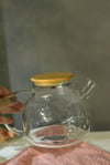 Herbal 1200 ML Borosilikat Cam Demlik
