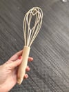 Krem Kalpli Silikon Çırpıcı - 26 cm / 1 Adet