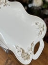 Lattea Porselen El Dekoru Sunum Tepsisi - 38 cm