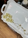 Lattea Porselen El Dekoru Sunum Tepsisi - 38 cm