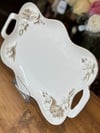 Lattea Porselen El Dekoru Sunum Tepsisi - 38 cm