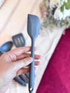 Linda 5 Li Mini Silikon Spatula Seti - Gri