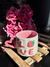 Love Red Mug Kupa Bardak - 360 ml / 1 Adet