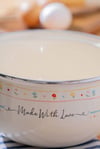Made With Love Emaye Karıştırma Kabı - 18 cm