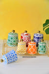 Marrakesh Porselen Baharatlık Takımı