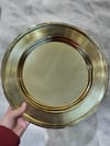 Metal Sunum Tepsisi / Supla - Gold