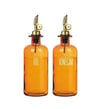 MİEN AMBER 2 Lİ CAM YAĞLIK SETİ - 500 ML