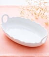 Nirvana Porselen Oval Büyük Kase - 24 cm / 1 Adet