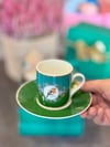 Öğretmenler Günü Özel 2 Kişilik Porselen Kahve Fincanı Takımı - 90 ml