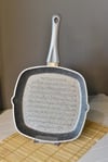 Oms 28 Cm Granit Grill Tava