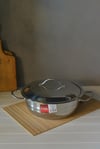 OMS Basık Çelik Tencere - 26 cm