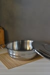 OMS Basık Çelik Tencere - 28 cm