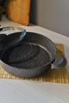 OMS Granit Basık Tencere 28 cm